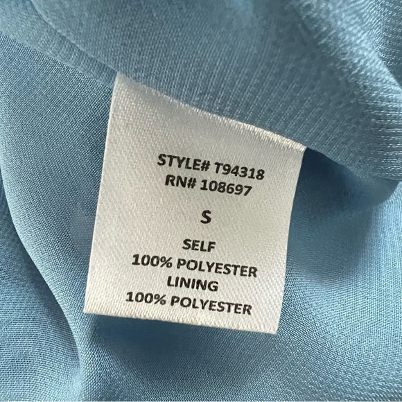 Alice Blue Stitch Fix Floral Tank Top Dressy Small Career Office Blouse Blue S - Picture 7 of 7